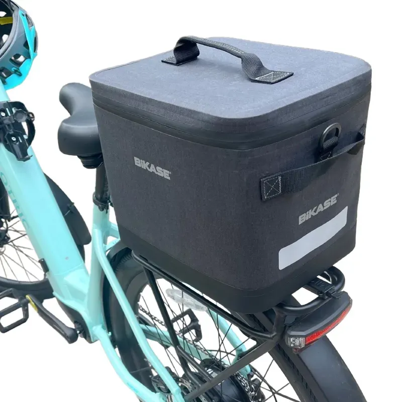 Bikase MIK Coolkase Insulated Rack Trunk Bag 8x11x9-inch in Black-1