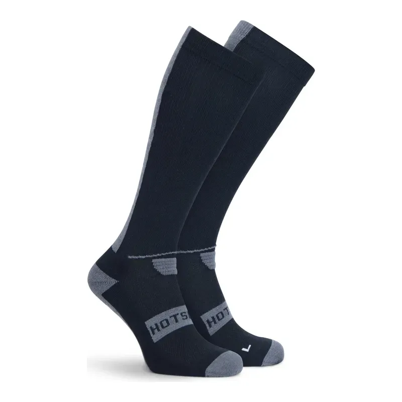 Spatzwear Hotsokz Merino Long Winter Socks in Black-1