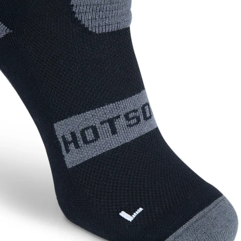 Spatzwear Hotsokz Merino Long Winter Socks in Black-7